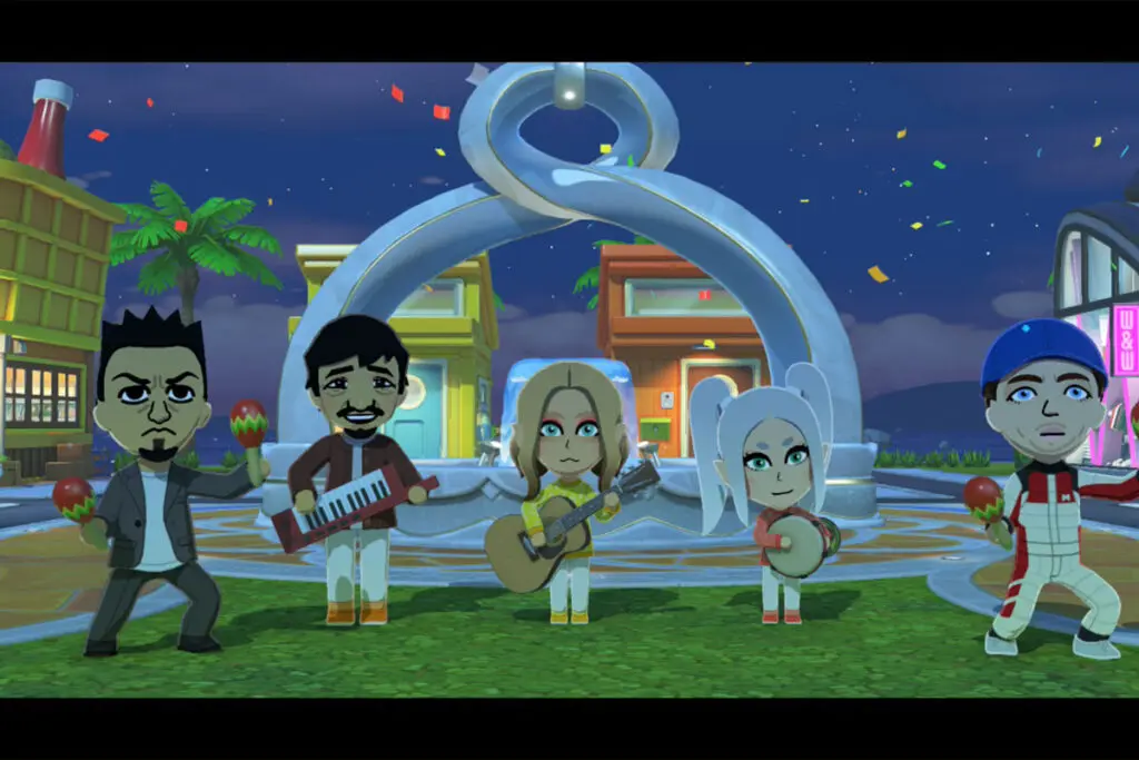 screenshot z gry tomodachi life