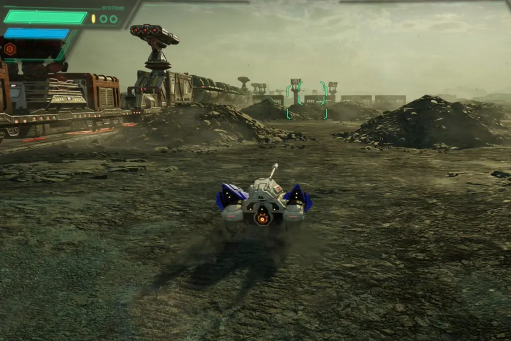 screenshot z gry Star Fox