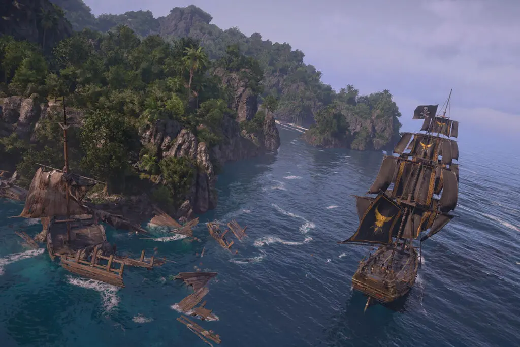 screenshot z gry Assassin's creed black flag resented