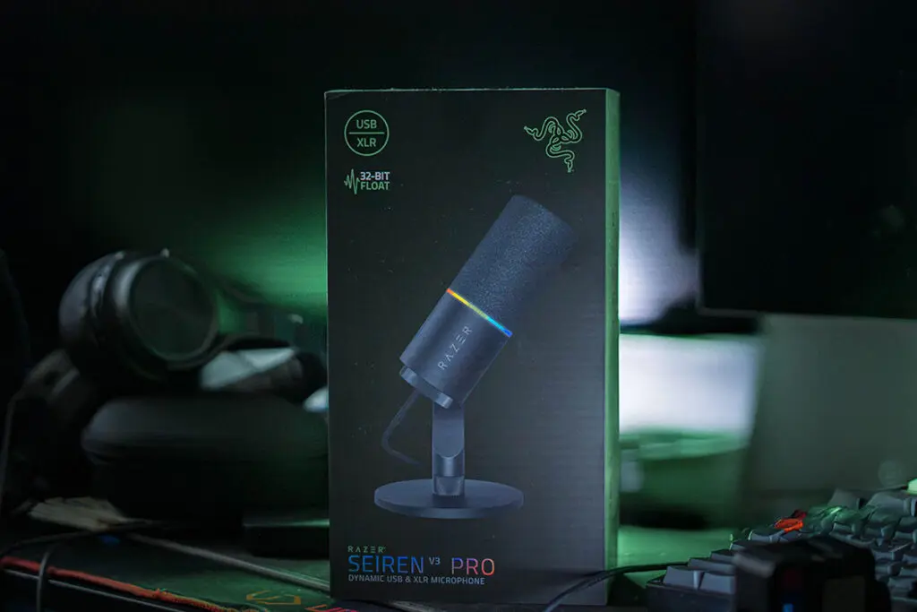 recenzja mikrofonu razer seiren v3 pro