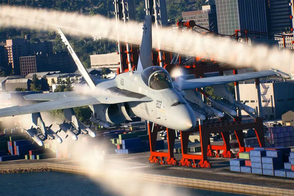 screenshot z gry ace combat 8