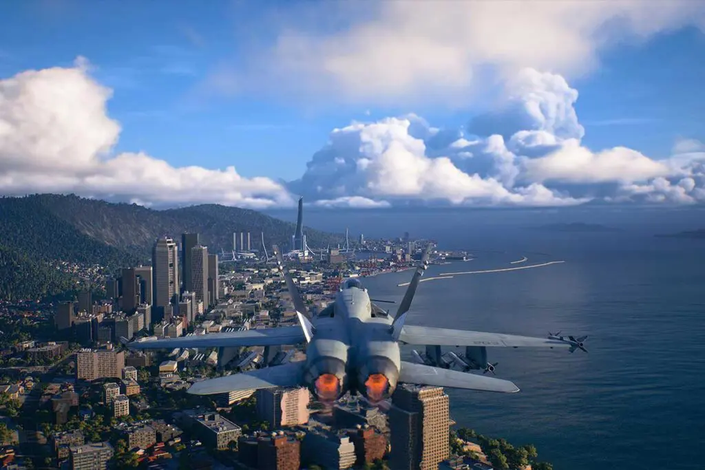 screenshot z gry ace combat 8