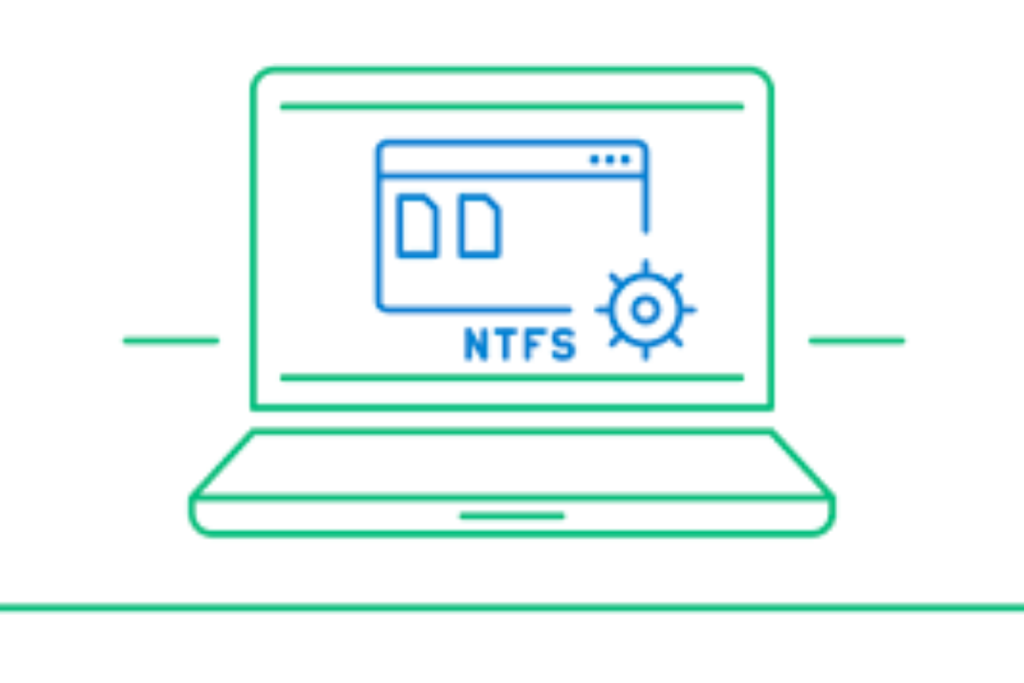 format ntfs ikona