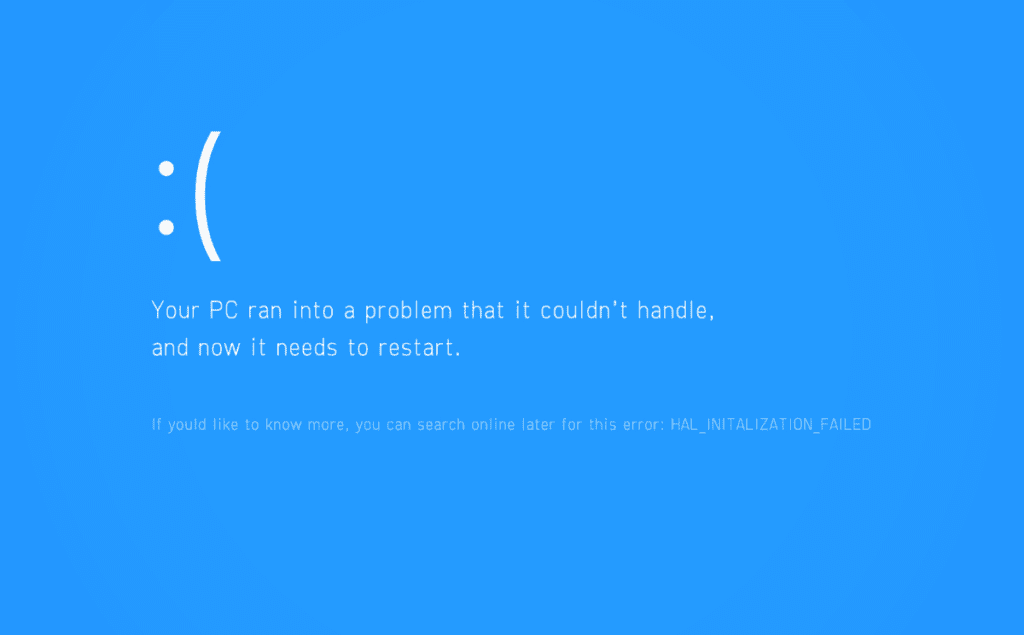 Przywracanie systemu windows 10 BSOD