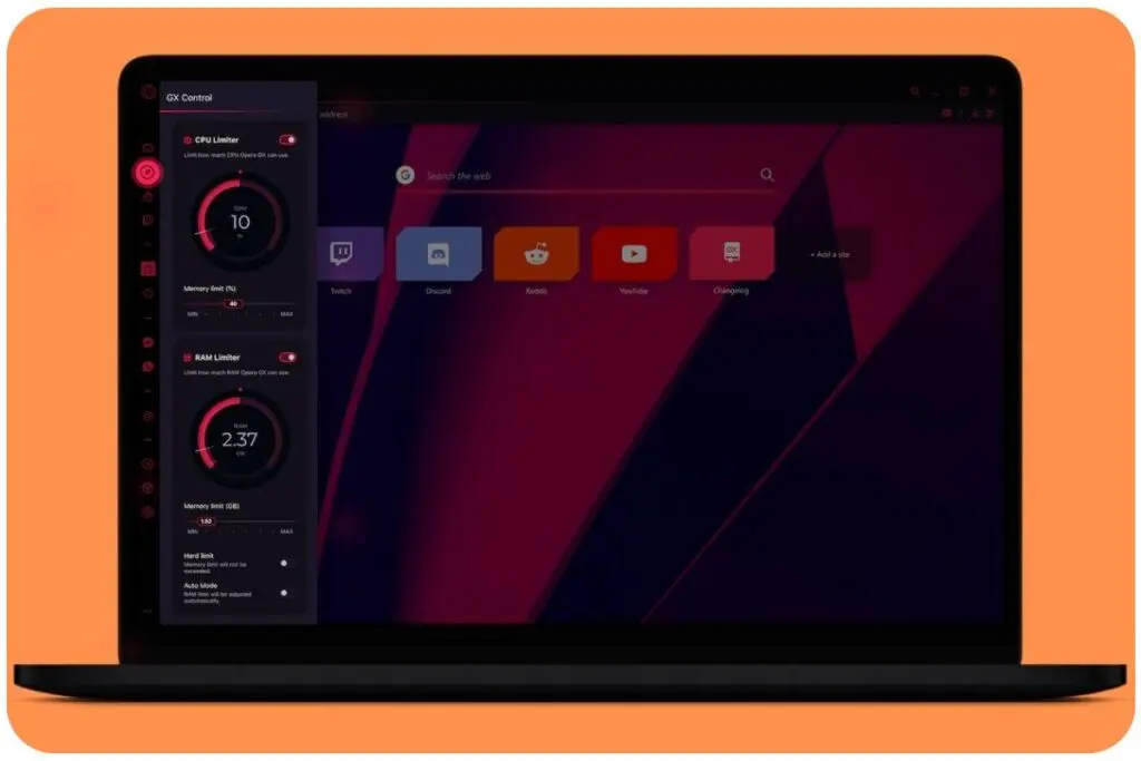 przeglądarka Opera GX dla graczy