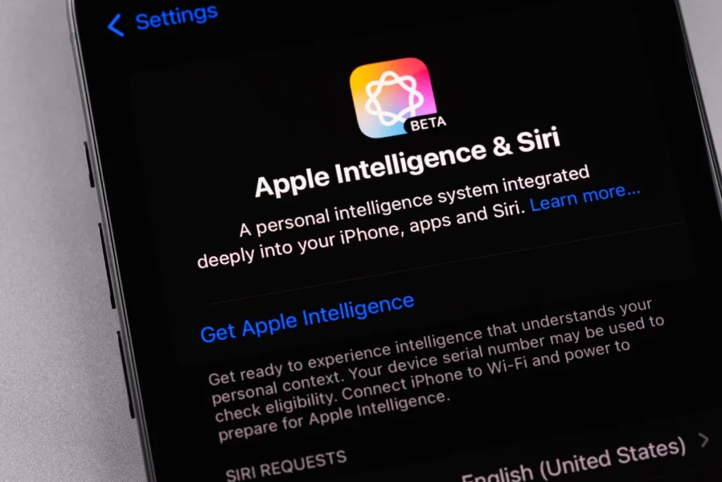 Apple Intelligence w wersji beta