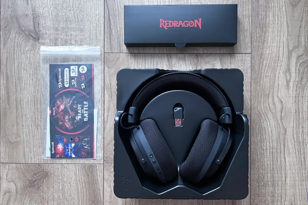 redragon h858 arrow pro carbon unboxing