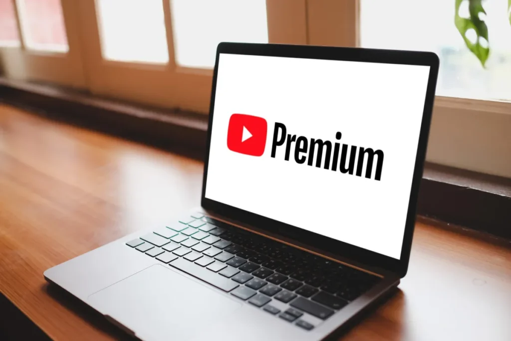 youtube premium na laptopie