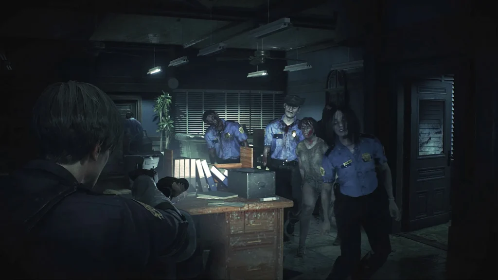 re2 gra zombie