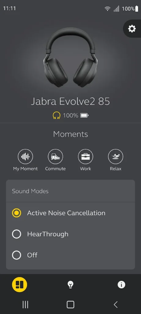 jabra evolve2 85 sound