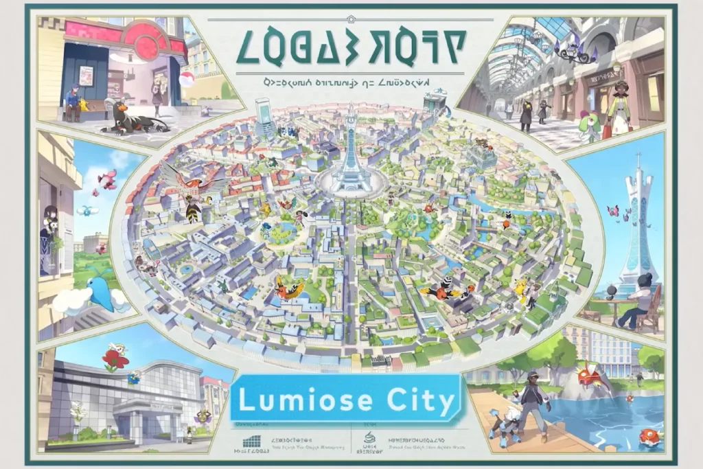 miejsce akcji lumiose city pokemon legends z-a