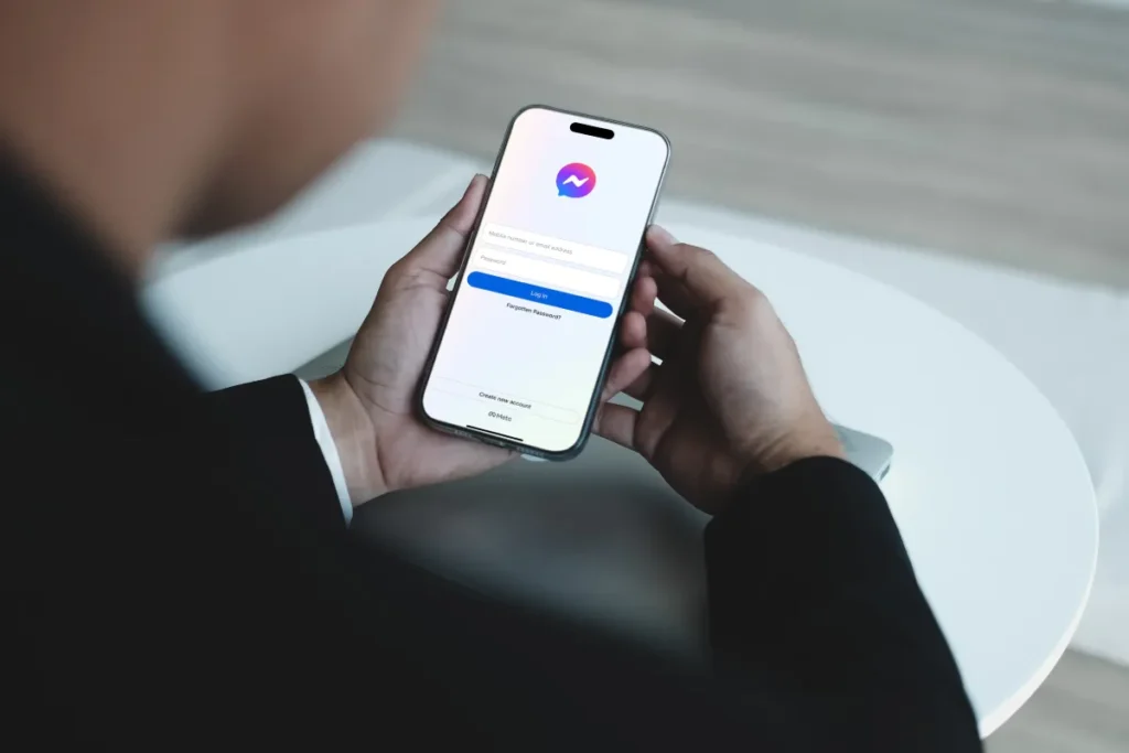 facebook messenger na smartfon