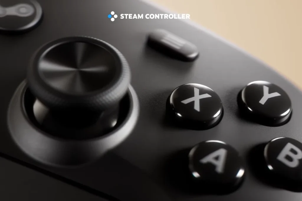 steam controller układ przycisków