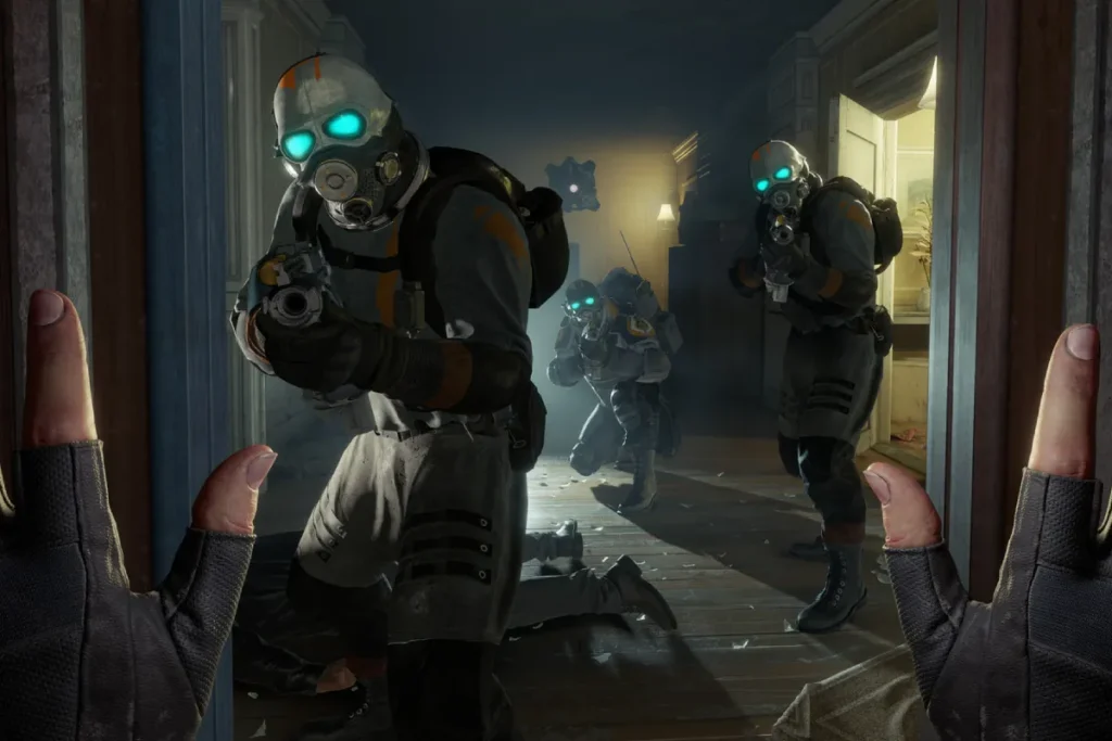 half life alyx na vr
