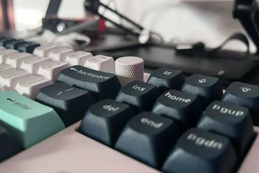 Keychron Q3 HE QMK pokrętło regulacji głośności