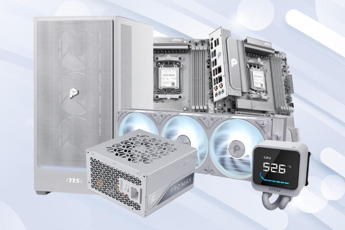 MSI PRO MAX – biały ekosystem PC dla profesjonalistów i estetów