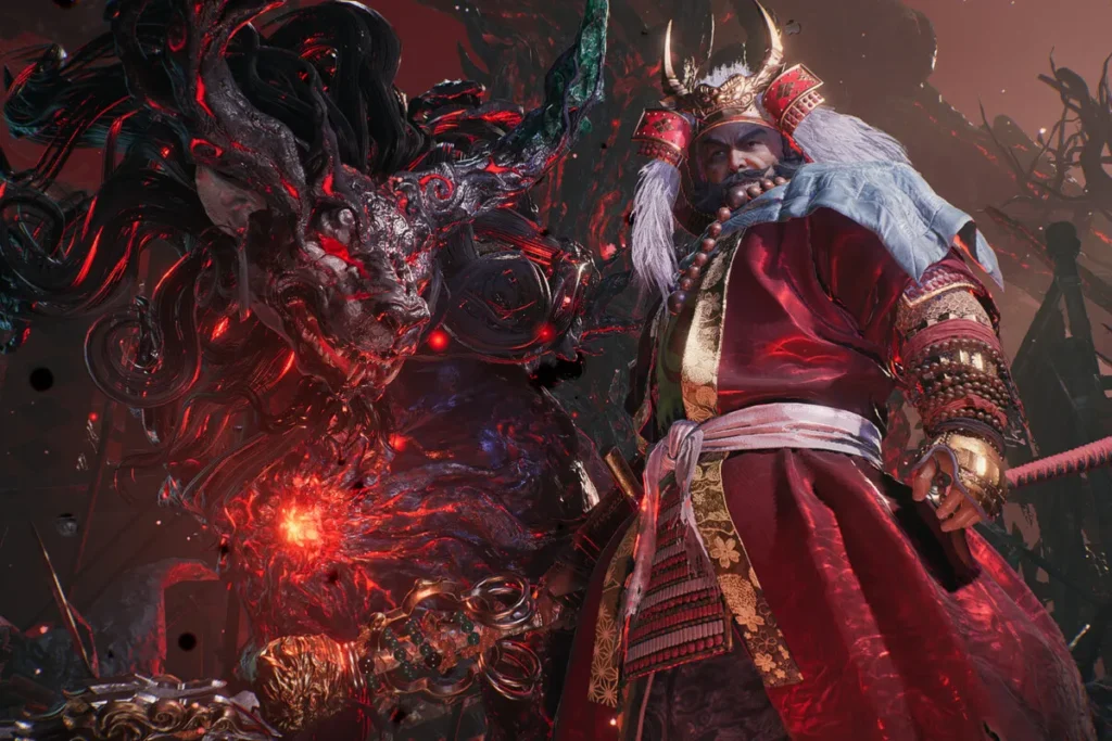 nioh 3 postać z bossem