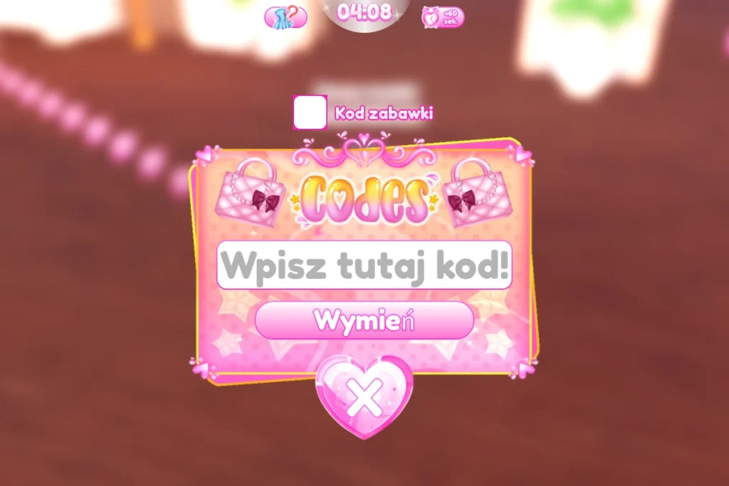 jak wpisywać kody w dress to impress