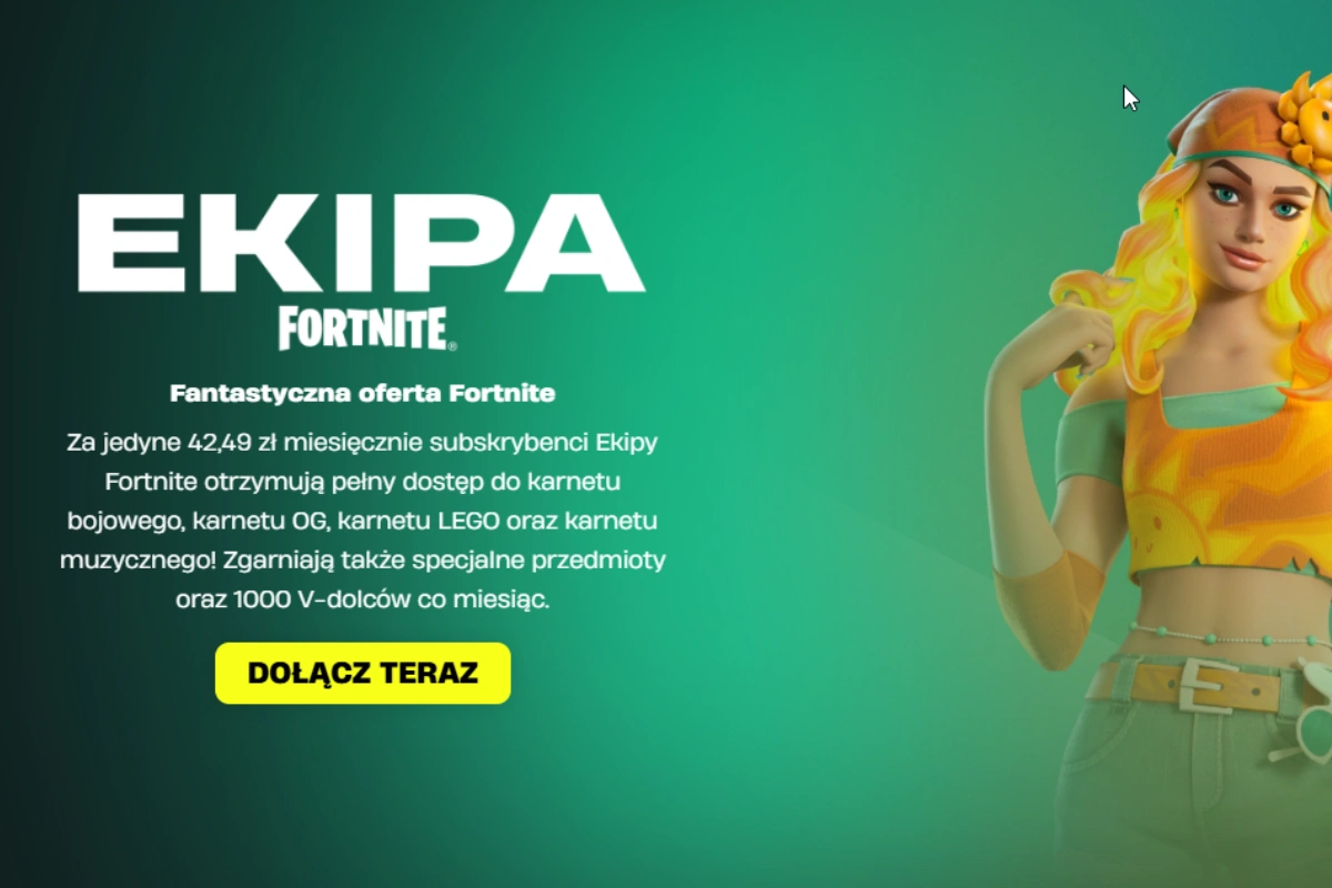 Ekipa Fortnite – cena. Warto czy nie?