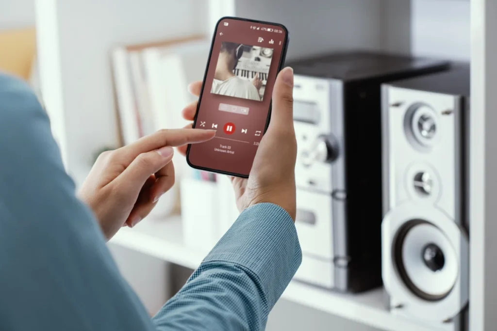 słuchanie youtube music usługa streamingowa