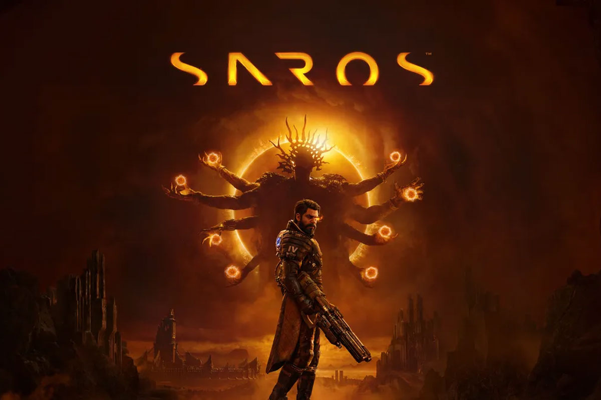 key art gry saros