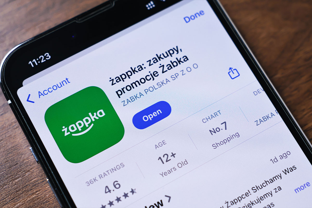 aplikacja żappka na telefon