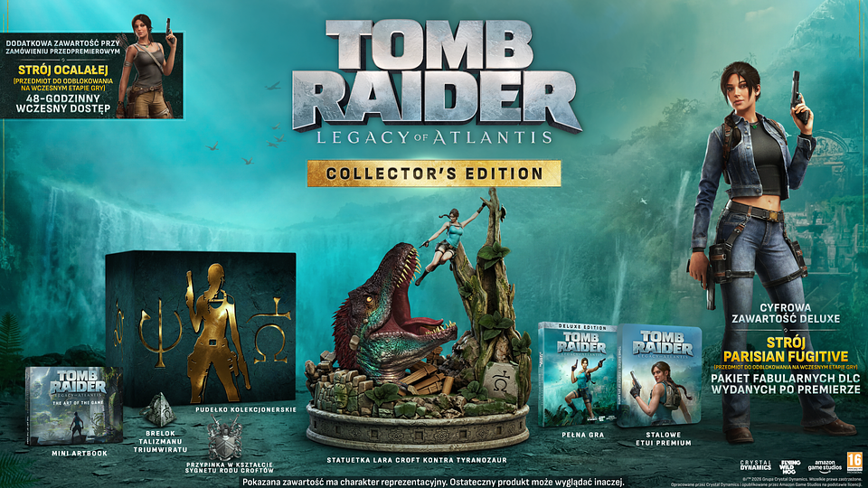 kolekcjonerka tomb rider legacy of Atlantis 