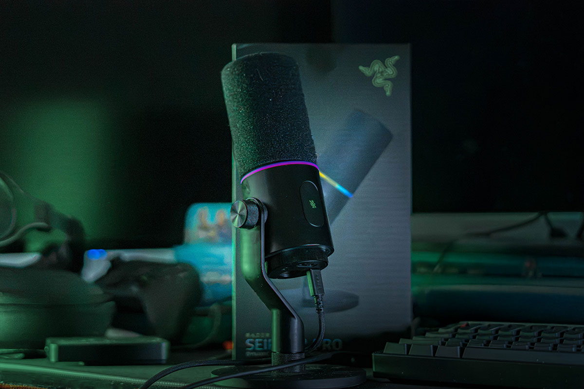 Razer Seiren V3 Pro – test mikrofonu. Studyjne ambicje bez studyjnego bałaganu